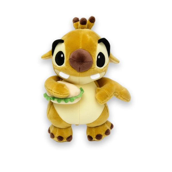Peluche Stitch jaune, vue de face