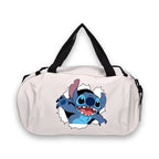 Sac de voyage Stitch effet déchirure, design surprise, fond blanc